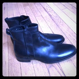 Aquatalia Leather Chelsea Boot Size 9 Weatherproof